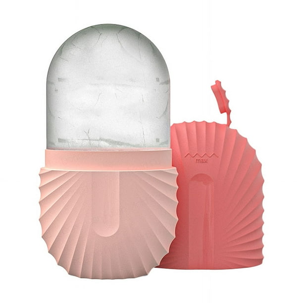 Ice Face Roller Ice Cube Beauty Massage Silicone Ice Mold For Eye Puffiness Ice Facial Roller Shrink Pores