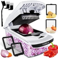 Picador De Verduras Y Espiralizador Fullstar Food Chopper, Color Blanco