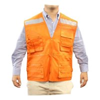 Alaska - Chaleco Geólogo Poplín Con Cinta Reflectante Colores