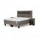 thumbnail image 2 of Cama Rosen NewStyle 6 2 Plazas + Muebles Ferrara Gris, 2 of 6