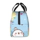 thumbnail image 3 of Molang Bolsa Térmica Portátil con Forro de Aluminio Grueso, Bolsa Térmica Impermeable y Hermética para Trabajo, Escuela y Picnic, Nevera Portátil para Entrega de Comida para Adultos y Niños 22*20*13cm, 3 of 6
