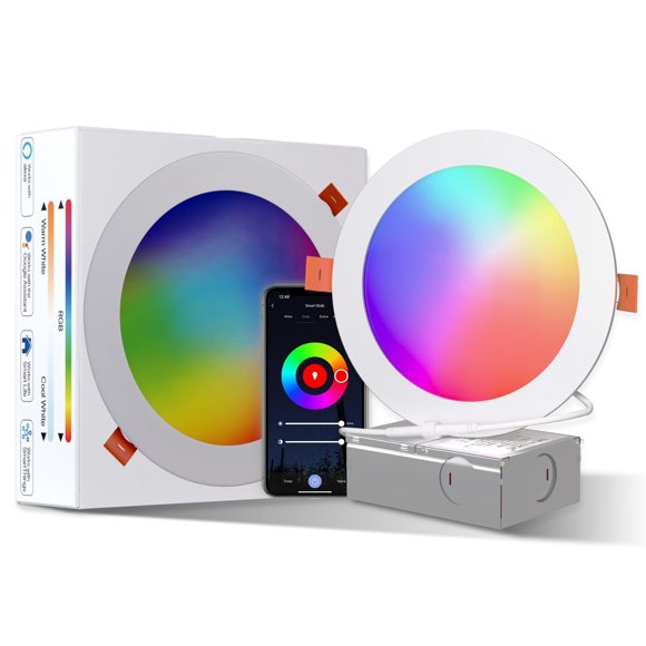 Luz empotrada inteligente ORALUCE 15 cm regulable RGB (1 unidad)