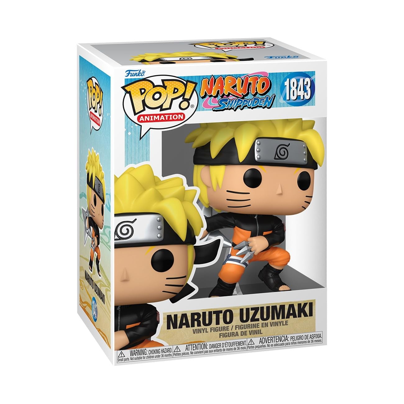 Figura De Vinilo Funko Pop Naruto Shippuden Naruto Metálica