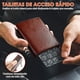 thumbnail image 2 of Cartera para Hombre, Billetera Hombre de Cuero Genuino con RFID Bloqueo, Carteras Minimalista Plegable con Ranuras para Tarjetas, 2 of 6