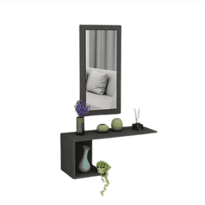Genérico - Recibidor Arrimo Flotante Moderno Minimalista Con Espejo