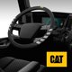 thumbnail image 2 of Funda de volante CAT UltraSport de piel sintética de 18 pulgadas, 2 of 5