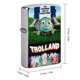 thumbnail image 2 of Trolland-theme Copper Metal Lighter Shell, Premium Replacement Refillable Lighter Case with Durable Metal Construction, Compatible with Zippo and Most Standard Lighter Models, 2 of 6
