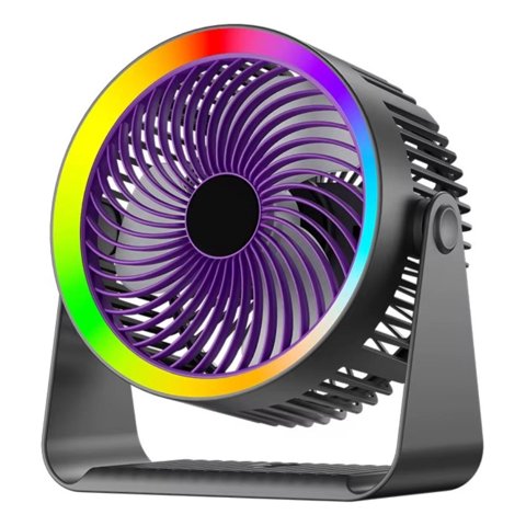 Genérico - Ventilador Portatil De Mesa Recargable Oficina Hogar Lau