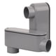 thumbnail image 1 of Cuerpo de conduit CKVIHAV tipo LB de PVC de 1.5 cm con tapa y empaque, gris, 1 of 7