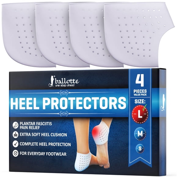 Protectores De Talón De Gel De Silicona Talla Grande