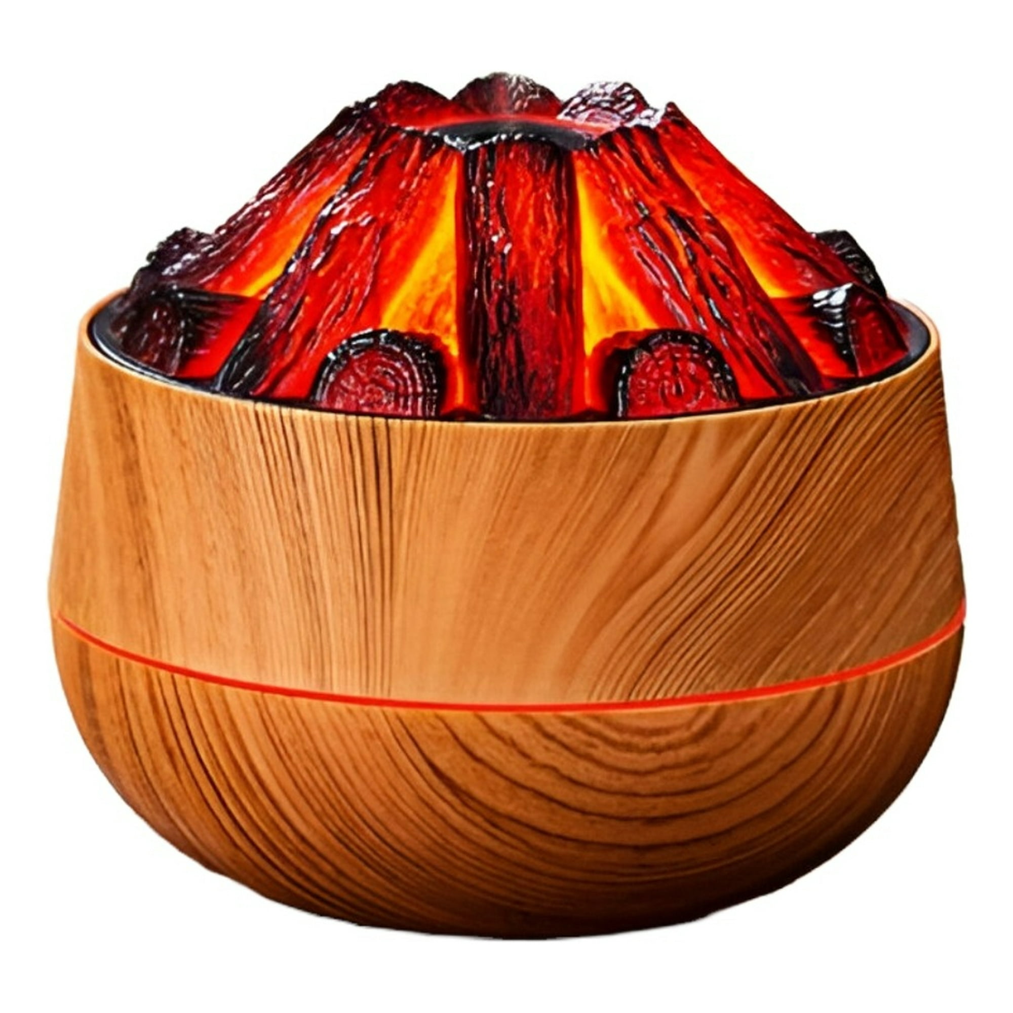 Genérico - Humidificador Fuego Carbon Niebla Fria Hogar Dormitorio Lau