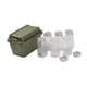thumbnail image 5 of 6 tarros de especias para camping, organizador de especias portátil, dispensador de condimentos de cocina, contenedores de especias, botella de condim Verde, 5 of 5