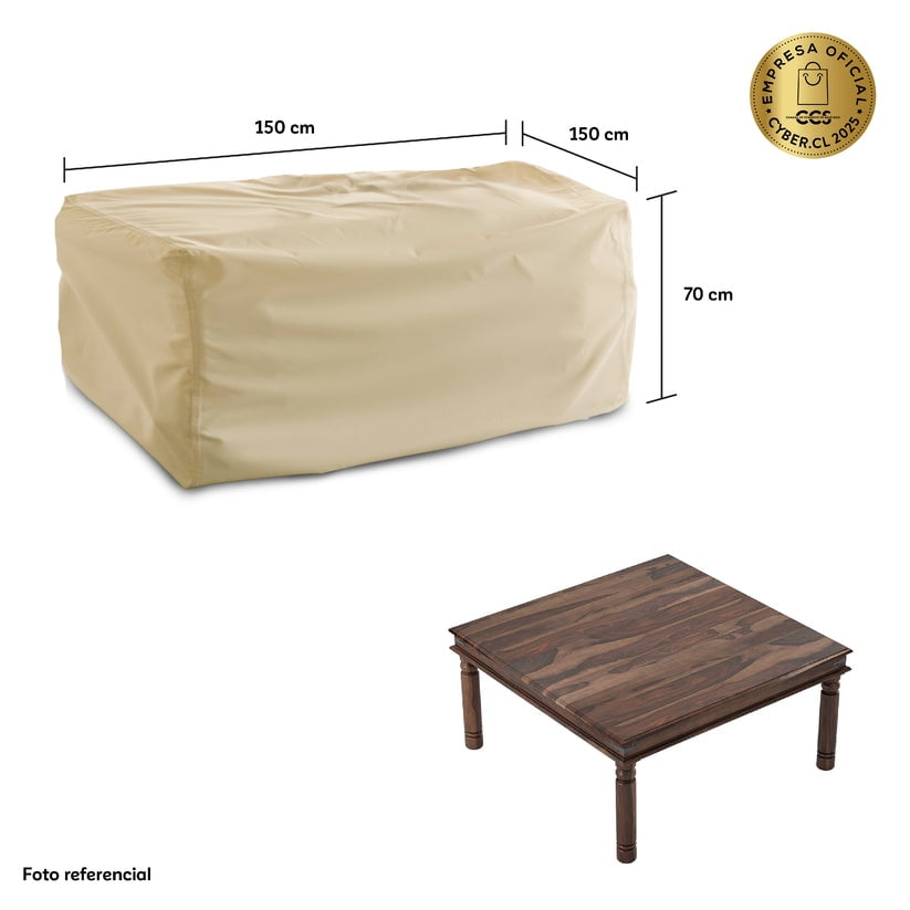 Cwagen - Cobertor Funda De Mesa Cuadrada L Tapado Covers - Wagen Covers