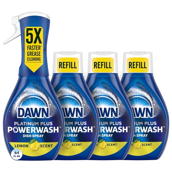 Cleaning Supplies Dawn Powerwash Limón 4 unidades 473ml