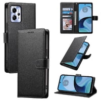 Funda Para Foxdock Motorola Moto G53 5G– Cuero Premium, 3 Ranuras Para Tarjetas, Protección Contra Impactos