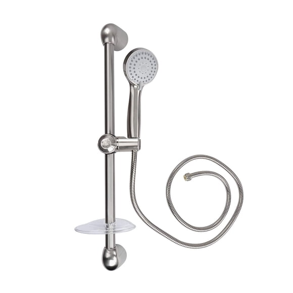 Barra deslizante para ducha Empire Faucets SLDBR-2MTL de metal, 53 cm