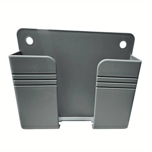 Organize Your Mobile Phone & Remote Control with this Punch-Free Wall Mount Stand & Storage Box