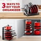 thumbnail image 2 of Estante organizador para ollas y sartenes KOMFORA de 8 niveles para debajo del armario, 2 of 7