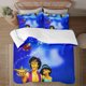 thumbnail image 1 of Aladdin 3-Piece Bedding Set For Kids Boys Girls Adult Cartoon Warm Cute Fashion Holiday Present Gift Bed Sheets, 1 of 5