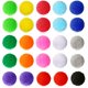 thumbnail image 1 of Pompones Pllieay 200 piezas 5 cm colores surtidos, 1 of 8