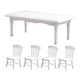thumbnail image 1 of Silla De Mesa Para Casa De Muñecas, Modelo De Muebles De Madera 1/12, Suministros De Paisaje Para El Hogar, 5 Uds., 1 of 5