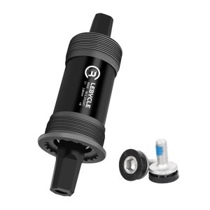 Ioensy - Agujero Cuadrado Cónico Cuadrado Para Bicicleta Con 2 Tornillos, Soporte Inferior Para Bicicleta De 118Mm