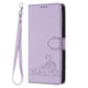 thumbnail image 2 of Funda tipo cartera FOXDOCK para Samsung Galaxy S8 con soporte, ranuras, RFID, diseño de gato, 2 of 5