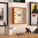 thumbnail image 5 of Reloj Retro Cuadrado JONES CLOCKS 25x25x4 cm Naranja, 5 of 7