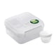 thumbnail image 2 of Contenedores Bento Box Portátiles Multiusos Para Preparar Comidas Para La Oficina, Viajes, Fiestas, Color Blanco, 1250 Ml, 2 of 5