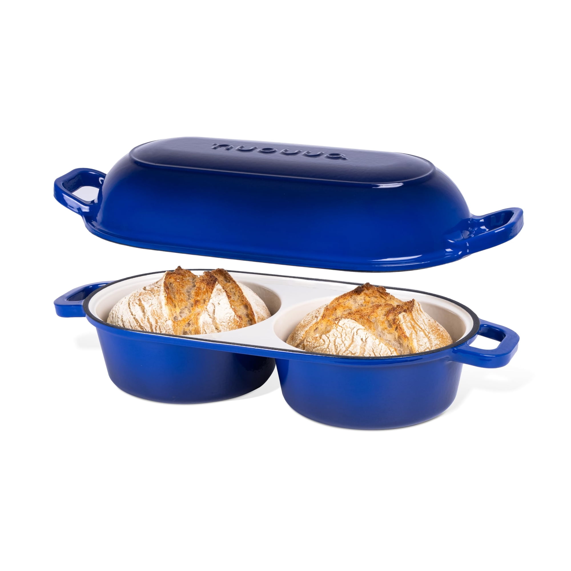 Olla Para Pan Dutch Oven Nuovva De Hierro Fundido Esmaltado, 16,5 Cm