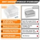 thumbnail image 3 of Caja organizadora apilable para manualidades, paquete de 2, 3 of 9