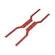 thumbnail image 3 of 2 Rieles De Chasis De Aluminio Para Coche Modelo RC A Escala 1/12 MN168 MN78, Color Rojo, 3 of 5