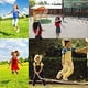 thumbnail image 4 of Cuerdas de saltar para niños, cuerda de saltar suave y ajustable, equipo de fitness para niños con asas de espuma., 4 of 5