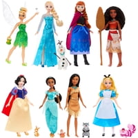 Muñecas De Moda Disney Mattel Paquete De 8 Con Accesorios