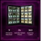 thumbnail image 4 of Carpeta para cartas SleeveChief Darkness de 360 cartas, 4 of 7