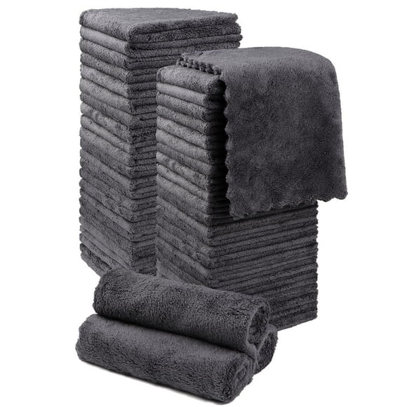 Toallitas Orighty Premium, 48 unidades, 30 x 30 cm, color gris ultrasuave
