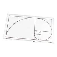 Bothyi - Regla De Proporción De Oro, Plantilla De Medición De Dibujo De Precisión Artesanal Diy, Accesorios