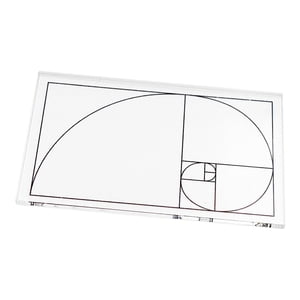 Bothyi - Regla De Proporción De Oro, Plantilla De Medición De Dibujo De Precisión Artesanal Diy, Accesorios