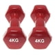 thumbnail image 1 of Pack 2 Mancuernas Hexagonales 4 Kg Antideslizante Deporte, 1 of 2