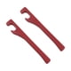 thumbnail image 1 of Almohadilla de relleno para espacio de asiento de coche, tapón para grietas de coche, bloqueador de caídas, organizador de accesorios suave, fácil de 2 Piezas Rojas, 1 of 5