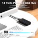 thumbnail image 2 of Hub USB SENTANK de 14 puertos USB 3.0 QC 60W, 2 of 7