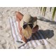 thumbnail image 2 of Comhats - Sombrero de paja flexible para playa y verano para mujer, plegable, con ala ancha y protección solar UPF50, 55-60 cm, 2 of 6