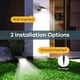 thumbnail image 4 of Focos solares Linkind StarRay para exteriores IP67, paquete de 2, 4 of 9