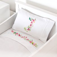 Tuyo Print - Juego De Sábanas Cuna Letras Vintage J