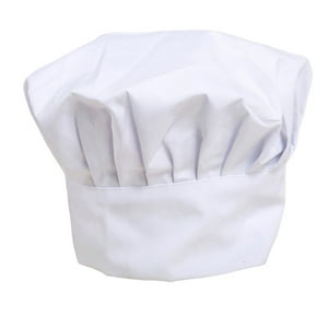 Chef Outfitters - Pack X 4 Gorros De Chef O Cocina Blanco Chef
