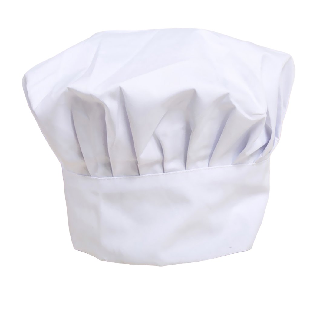 Chef Outfitters - Pack X 4 Gorros De Chef O Cocina Blanco Chef