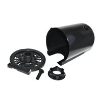 Bothyi - Reemplazo De Reparación De La Cubierta Trasera Del Motor Del Ventilador Eléctrico Para Oficina, Dormitorio, Sala De Estar, Color Negro