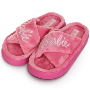Zapatillas Barbie Fuzzy House Para Mujer, Extra Acogedoras