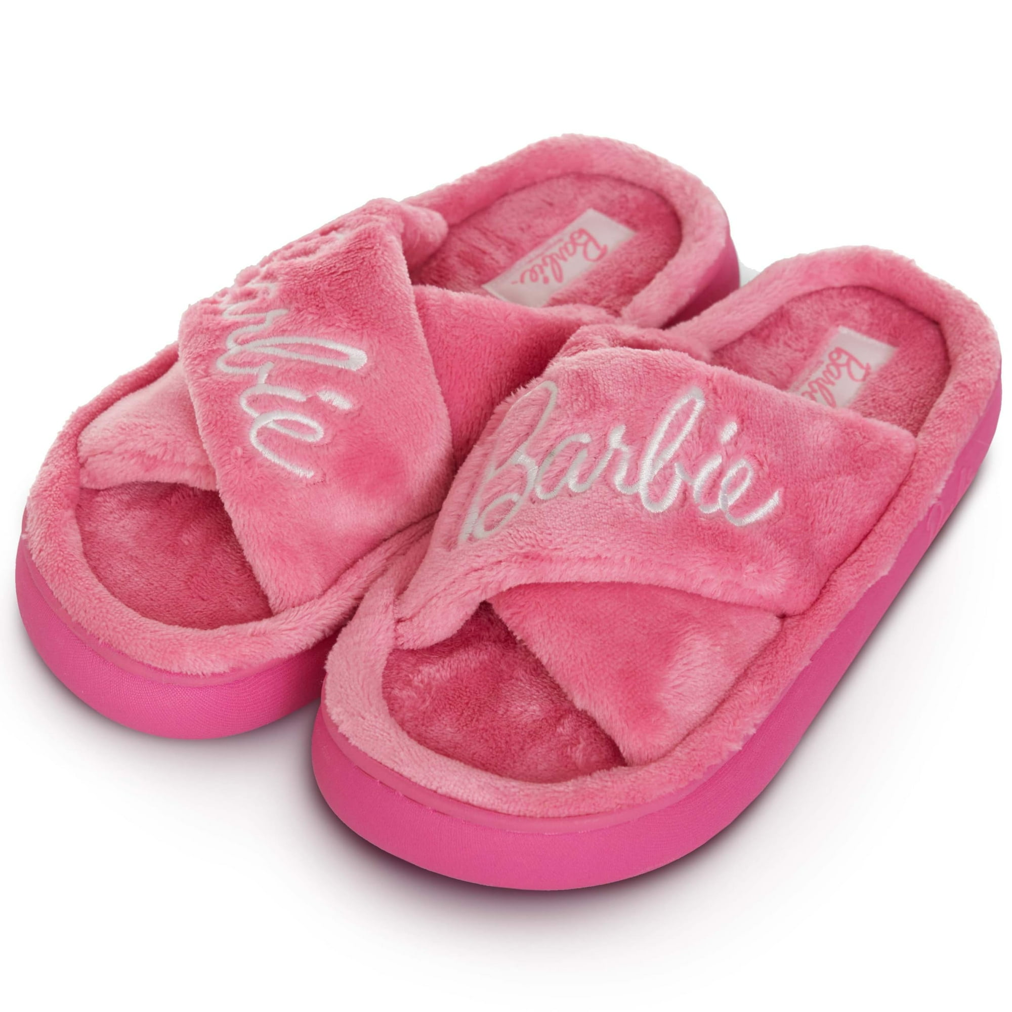 Zapatillas Barbie Fuzzy House Para Mujer, Extra Acogedoras