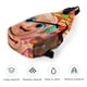 thumbnail image 5 of Loo Loo Kids Riñonera Bandolera con Estampado Integral para Hombres y Mujeres, Bolso Cruzado Gráfico de Tendencia, Mochila de Hombro Streetwear para Ciclismo y Deportes, Riñonera Versátil Casual, 5 of 6